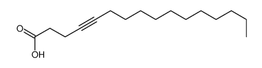 hexadec-4-ynoic acid结构式