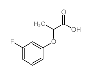 2-(3-FLUORO-PHENOXY)-PROPIONIC ACID structure