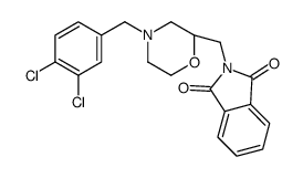 2-{[(2S)-4-(3,4-Dichlorobenzyl)-2-morpholinyl]methyl}-1H-isoindol e-1,3(2H)-dione Structure