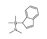 N-[1H-inden-1-yl(dimethyl)silyl]-N-methylmethanamine Structure