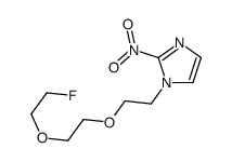 1-[2-[2-(2-fluoroethoxy)ethoxy]ethyl]-2-nitroimidazole结构式