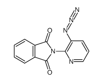 3-azido-2-phthalimidopyridine结构式