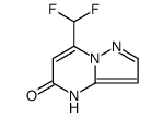 Pyrazolo[1,5-a]pyrimidin-5(4H)-one, 7-(difluoromethyl) Structure