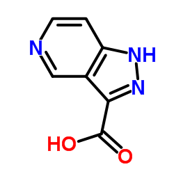 1H-吡唑并[4,3-C]吡啶-3-羧酸结构式