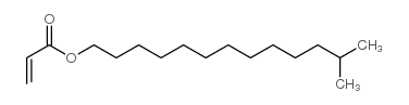 12-methyltridecyl prop-2-enoate结构式