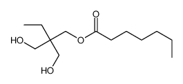 2,2-bis(hydroxymethyl)butyl heptanoate结构式