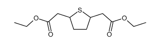 Thiophan-2,5-diessigsaeurediethylester结构式