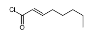 oct-2-enoyl chloride Structure