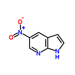 5-Nitro-1H-pyrrolo[2,3-b]pyridine structure