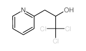 2-Pyridineethanol, a-(trichloromethyl)-结构式