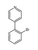 4-(2-溴苯基)吡啶结构式
