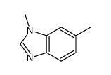 1,6-二甲基-1H-苯并[d]咪唑结构式
