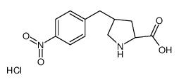 (2S,4R)-4-(4-NITROBENZYL)PYRROLIDINE-2-CARBOXYLIC ACID HYDROCHLORIDE图片