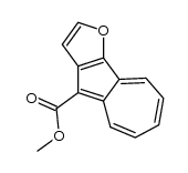 methyl azuleno[1,2-b]furan-9-carboxylate Structure