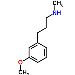 3-(3-Methoxyphenyl)-N-methyl-1-propanamine structure