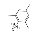 (2,4,6-trimethylphenyl)trichlorogermane结构式