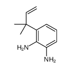 1,2-Benzenediamine,3-(1,1-dimethyl-2-propenyl)- (9CI)结构式