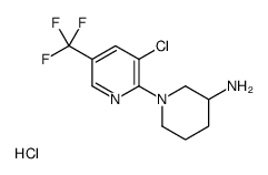 3'-Chloro-5'-trifluoromethyl-3,4,5,6-tetrahydro-2H-[1,2']bipyridinyl-3-ylamine hydrochloride picture