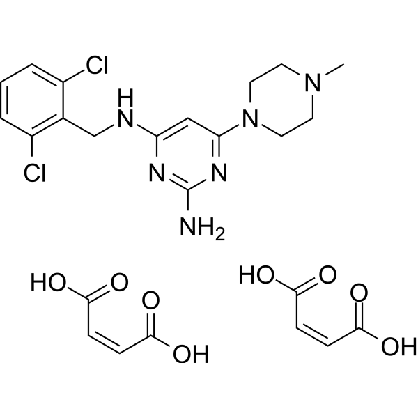 ST-1006 Maleate structure