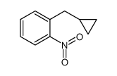 1-(Cyclopropylmethyl)-2-nitrobenzene结构式