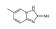 6-methyl-[1,2,4]triazolo[1,5-a]pyridin-2-amine结构式