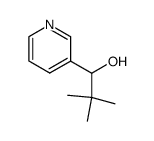 α-(1,1-Dimethyl-ethyl)-3-pyridinmethanol Structure