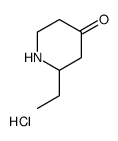 2-ETHYL-4-PIPERIDINONE HYDROCHLORIDE结构式