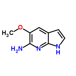 5-Methoxy-1H-pyrrolo[2,3-b]pyridin-6-amine Structure