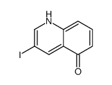 3-iodo-1H-quinolin-5-one结构式