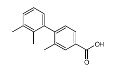 4-(2,3-dimethylphenyl)-3-methylbenzoic acid Structure