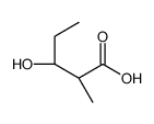 (2S,3S)-3-hydroxy-2-methylpentanoic acid Structure