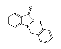 1-(2-iodobenzyl)benzo[c]isoxazol-3(1H)-one Structure