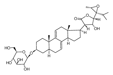 Vernonioside B1结构式