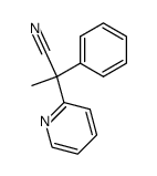 2-phenyl-2-[2]pyridyl-propionitrile Structure