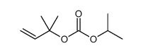 isopropyl (2-methylbut-3-en-2-yl) carbonate结构式