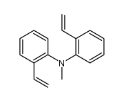 N,N-bis(2-vinylphenyl)methylamine Structure