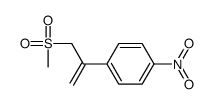 1-(3-methylsulfonylprop-1-en-2-yl)-4-nitrobenzene Structure