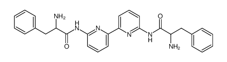 6,6'-bis(α-phenylalanylamino)-2,2'-bipyridine Structure