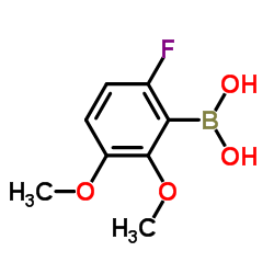 2,3-Dimethoxy-6-fluorophenylboronic acid picture