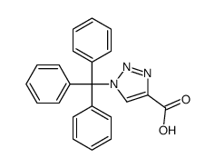 1-trityltriazole-4-carboxylic acid Structure