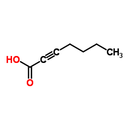 2-Heptynoic acid structure