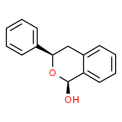 1H-2-Benzopyran-1-ol,3,4-dihydro-3-phenyl-,cis-(9CI)结构式