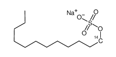 dodecyl hydrogen sulfate,sodium Structure