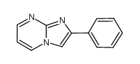 2-苯基-咪唑并[1,2-a]嘧啶结构式