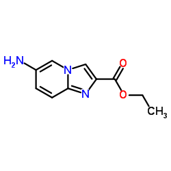 6-氨基咪唑并[1,2-a]吡啶-2-甲酸乙酯结构式