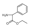 (S)-ETHYL 2-AMINO-2-PHENYLACETATE structure