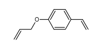 4-Allyoxystyrene结构式