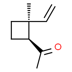 Ethanone, 1-(2-ethenyl-2-methylcyclobutyl)-, (1S-cis)- (9CI) picture
