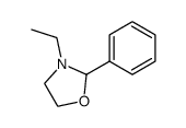 3-ethyl-2-phenyl-1,3-oxazolidine Structure