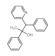 1,2-diphenyl-1-pyridin-2-yl-propan-2-ol Structure